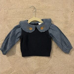 Little Co Baby girl Sweater